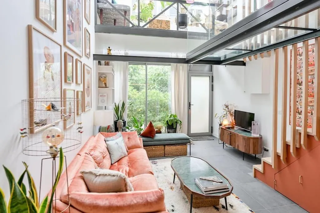 2 Bd Chic Loft, Historic Charm & Modern Amenities Lägenhet Paris Frankrike
