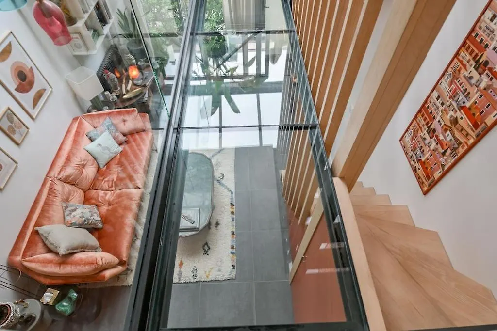 2 Bd Chic Loft, Historic Charm & Modern Amenities Lägenhet Paris Frankrike